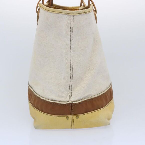 Burberry Blue Label Beige Canvas Tote Bag (Pre-Owned) - Picture 4 of 16